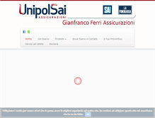 Tablet Screenshot of ferriassicurazioni.it